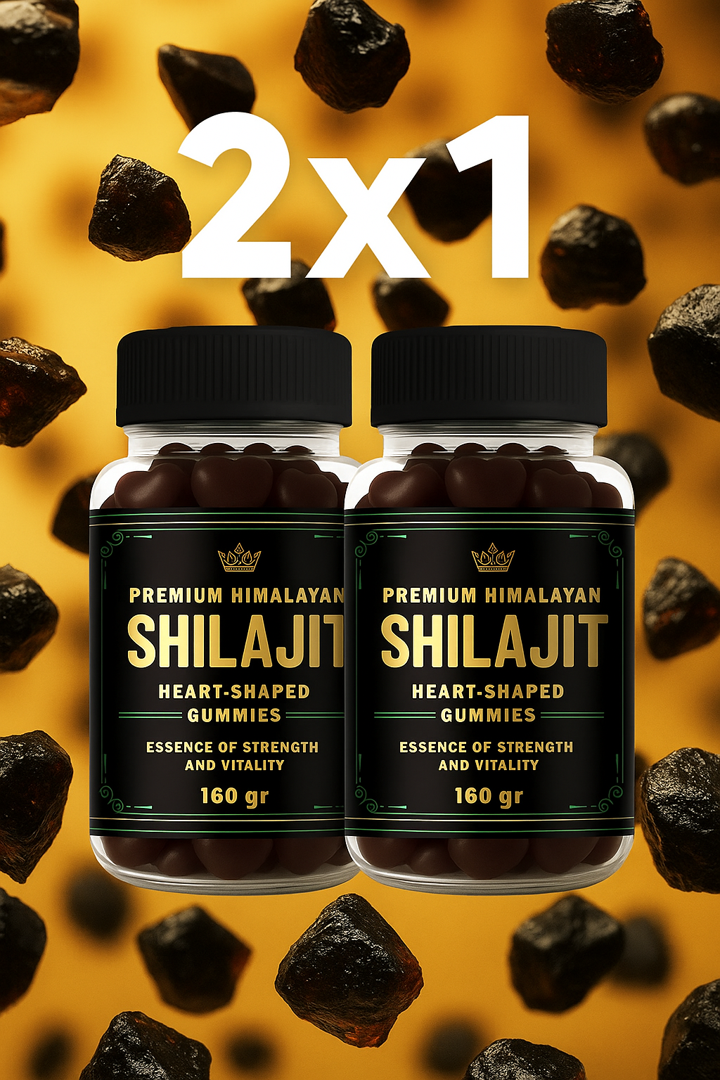 GOMAS PREMIUM HIMALAYAN SHILAJIT, PAGUE 1 Y LLEVE 2🎁